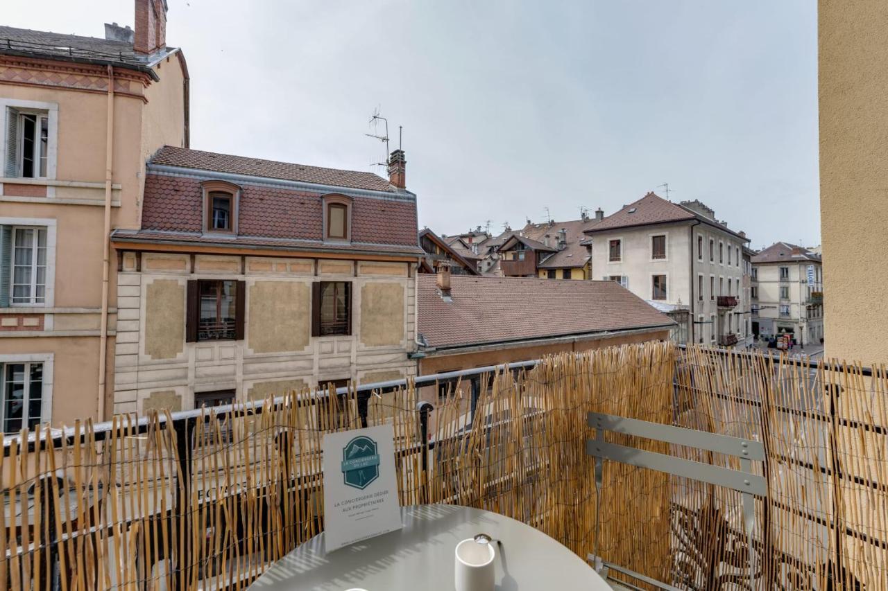 אנסי Le Mont Blanc - Charming T1 Ideal For 2 People With Balcony מראה חיצוני תמונה
